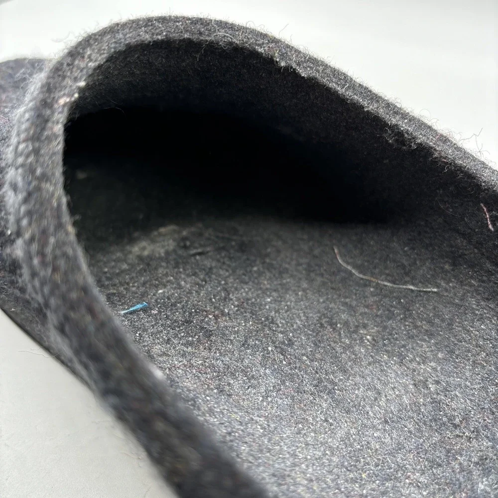 Stegmann Wool Clogs Men's 8.5‎ Slip On Shoes Slippers Germany Poly Sole